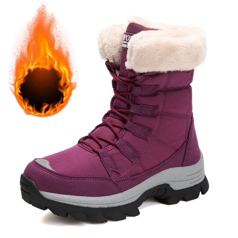 OLOMLB 2021New Winter High Quality Women Snow Boots Cotton Shoes Outdoor Warm Female Shoes Non-slip Women's High Boots
OLOMLB 2021New Winter High Quality Women Snow Boots Cotton Shoes Outdoor Warm Female Shoes Non-slip Women's High Boots