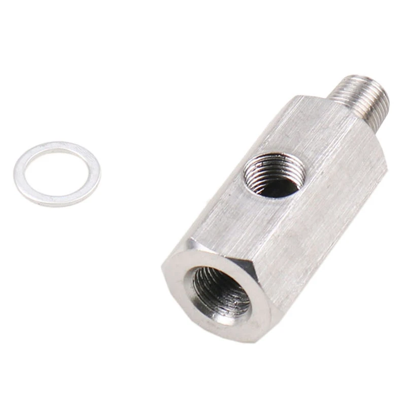 Stainless Steel Turbocharger Connector 1/8Inch BSPT Oil Pressure Sensor Tee to NPT Adapter Turbo Supply Feed Line Meter
Stainless Steel Turbocharger Connector 1/8Inch BSPT Oil Pressure Sensor Tee to NPT Adapter Turbo Supply Feed Line Meter