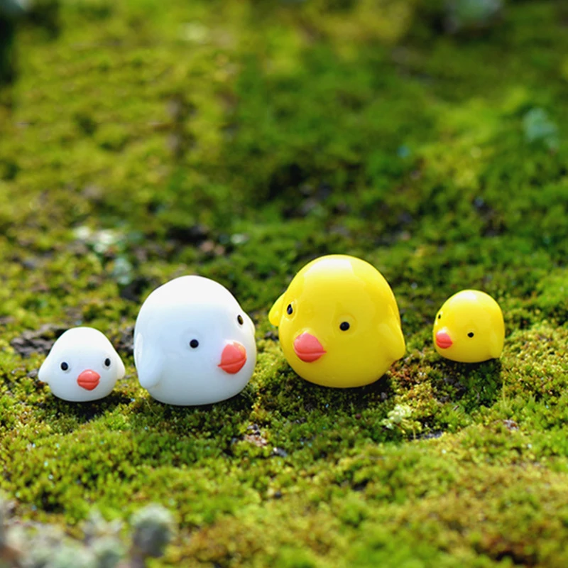 10pcs Yellow and White Fat Chickens Moss Micro Landscape Ecological Bottle Cartoon Cute Chicken DIY Landscaping Resin Decoration
10pcs Yellow and White Fat Chickens Moss Micro Landscape Ecological Bottle Cartoon Cute Chicken DIY Landscaping Resin Decoration