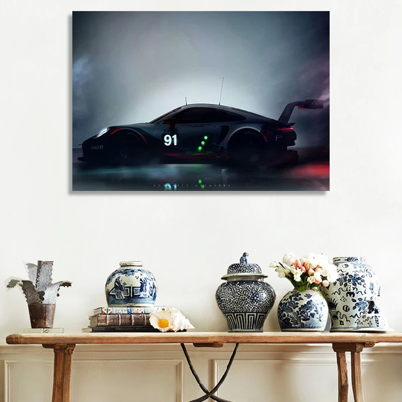 Supercar Posters and Prints 911 RSR Racing Sport Vehicle Canvas Painting Wall Art Picture for Living Room Cuadros Decor
Supercar Posters and Prints 911 RSR Racing Sport Vehicle Canvas Painting Wall Art Picture for Living Room Cuadros Decor