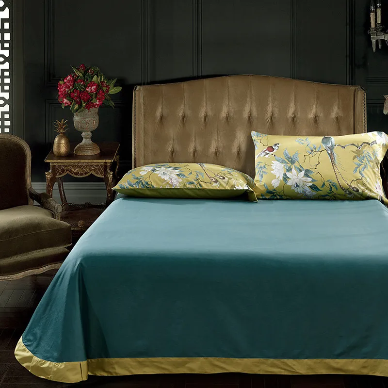 Luxury 100S Satin Egyptian Cotton Bird plant Flowers Digital Printing Bedding Set Duvet Cover Bed Linen Fitted Sheet Pillowcases
Luxury 100S Satin Egyptian Cotton Bird plant Flowers Digital Printing Bedding Set Duvet Cover Bed Linen Fitted Sheet Pillowcases