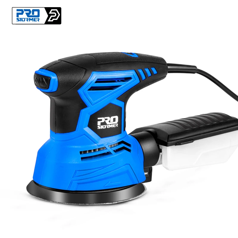 300W Random Orbital Electric Sander Machine with 21Pcs 125mm Sandpapers 120V/240V Strong Dust Collection Polisher by PROSTORMER
300W Random Orbital Electric Sander Machine with 21Pcs 125mm Sandpapers 120V/240V Strong Dust Collection Polisher by PROSTORMER