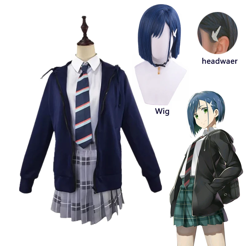 Anime Cosplay DARLING in the FRANXX ICHIGO Cosplay Costume CODE:015 School Uniform Deep Blue Wigs For Women Halloween Party
Anime Cosplay DARLING in the FRANXX ICHIGO Cosplay Costume CODE:015 School Uniform Deep Blue Wigs For Women Halloween Party
