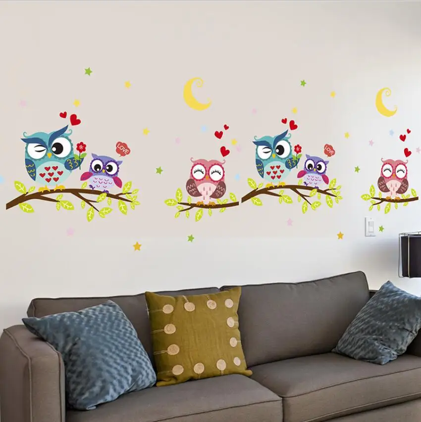 New wall stickers children's room kindergarten bedroom decoration stickers wallpaper owl photo frame stickers
New wall stickers children's room kindergarten bedroom decoration stickers wallpaper owl photo frame stickers