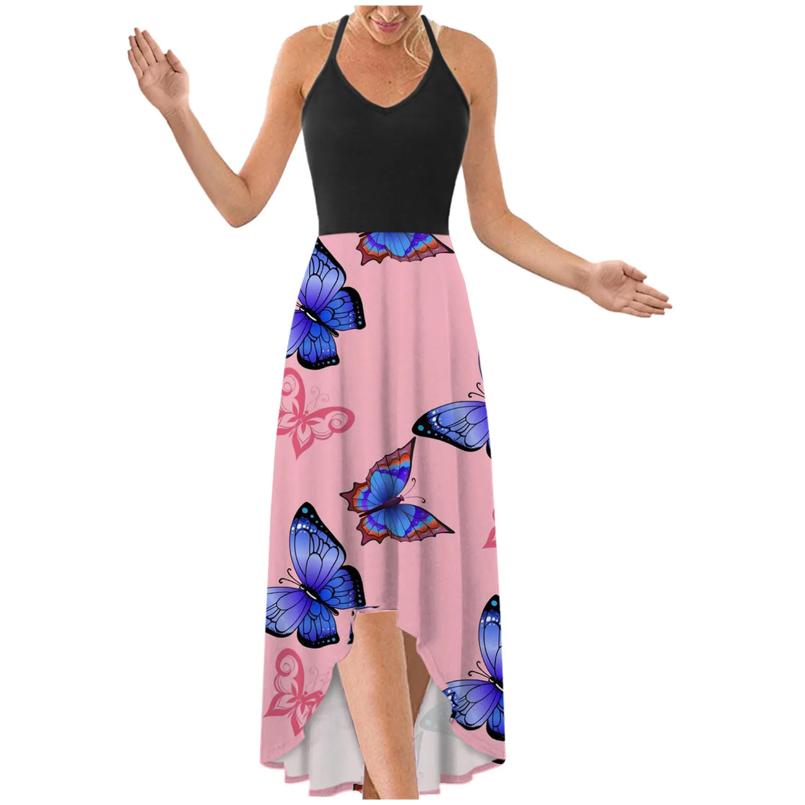 Dresses Large Sizes Ladies Fashion Independence Day Festival Printed V-neck Halter Halter Dress Dresses Women Casual Платье
Dresses Large Sizes Ladies Fashion Independence Day Festival Printed V-neck Halter Halter Dress Dresses Women Casual Платье