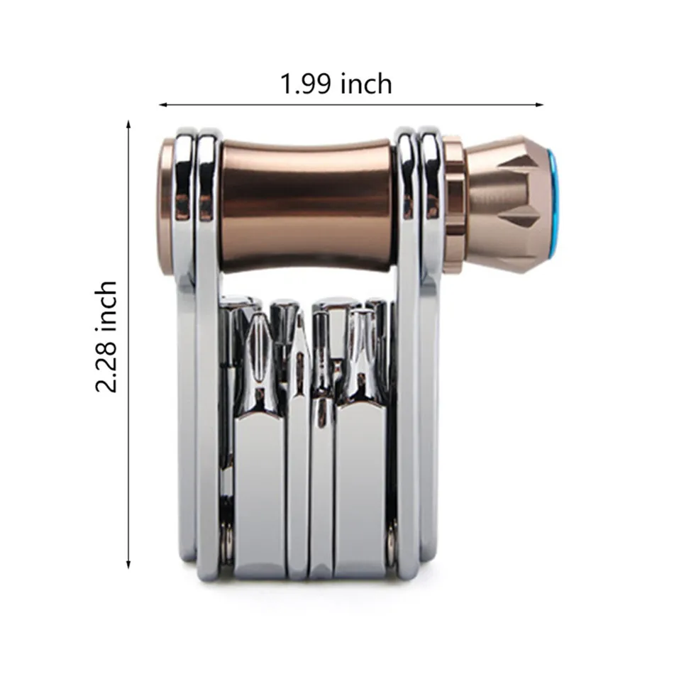 TimelyTurst 11 In 1 Bicycle Repair Combination Tool Small and Compact Bicycle Multi-function Tool-chain Tool Bike Tool Set 
TimelyTurst 11 In 1 Bicycle Repair Combination Tool Small and Compact Bicycle Multi-function Tool-chain Tool Bike Tool Set