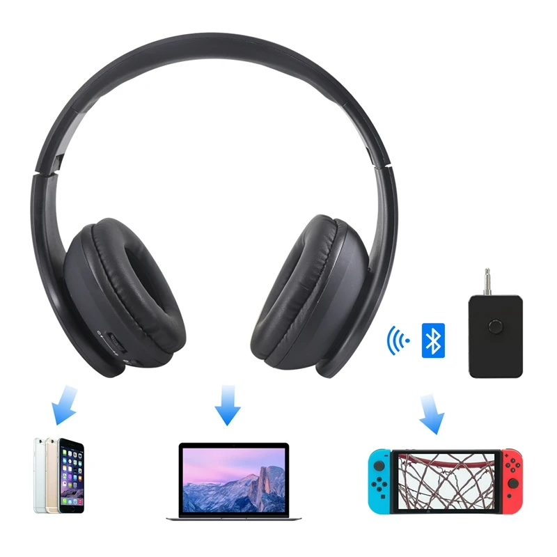Bluetooth Adapter Multifunctional Headset Receiver with Bluetooth Headset for Switch 3.5MM Interface Devices
Bluetooth Adapter Multifunctional Headset Receiver with Bluetooth Headset for Switch 3.5MM Interface Devices
