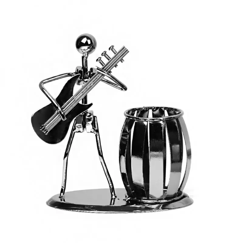 Creative Metal Music Player Musician Pen Pencil Holder Desktop Storage Organizer Brush Pot Ornament Gifts
Creative Metal Music Player Musician Pen Pencil Holder Desktop Storage Organizer Brush Pot Ornament Gifts