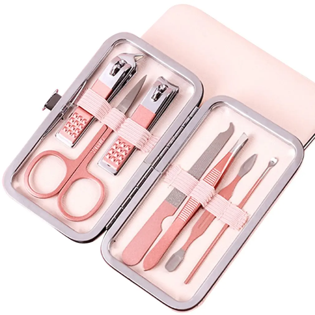 7pcs/10pcs Stainless Steel Beauty Scissors Nail Care Tool Set 7020A Elastic Design Eyebrow Clip Smooth Spoon Head Earpick
7pcs/10pcs Stainless Steel Beauty Scissors Nail Care Tool Set 7020A Elastic Design Eyebrow Clip Smooth Spoon Head Earpick