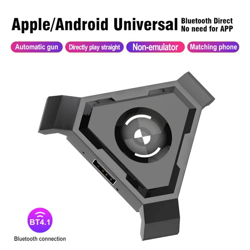 Игровая клавиатура Мышь преобразователь Bluetooth Combo RGB светодиодный подсветкой ПК