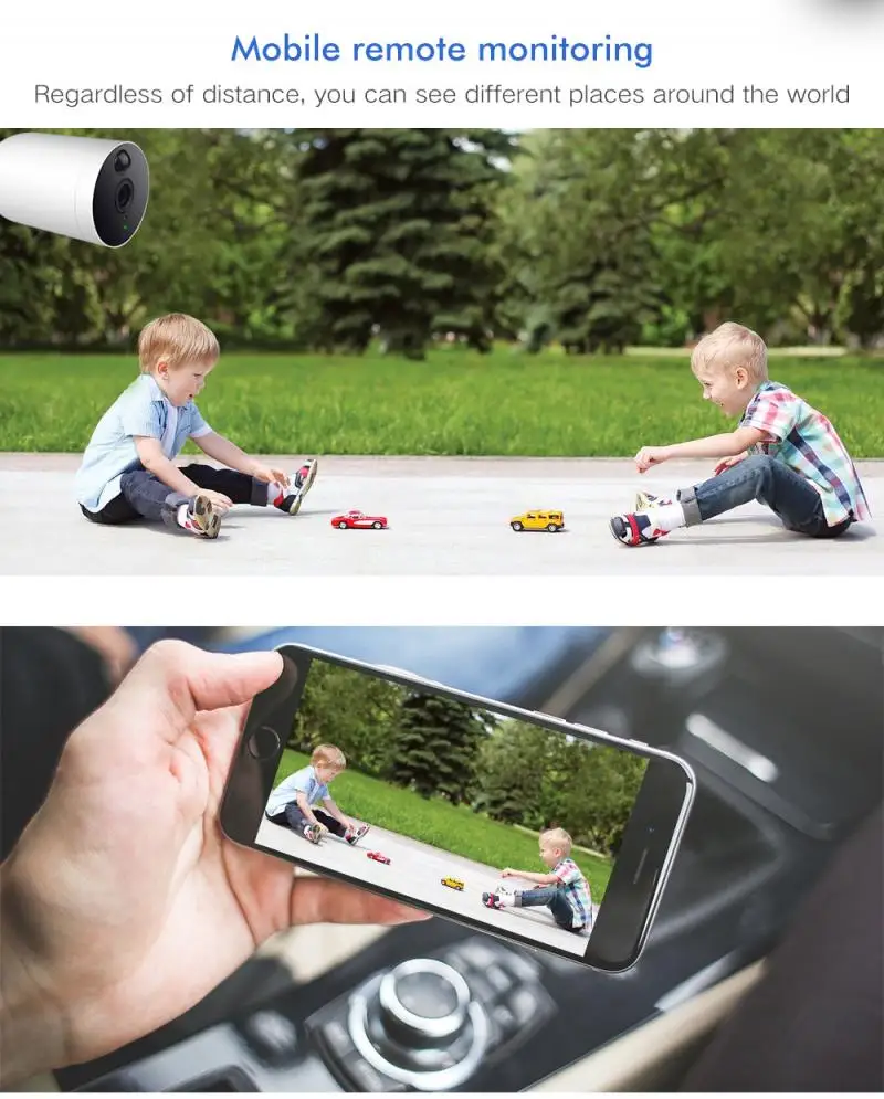 Smart Camera Tuya Smart Low-power Surveillance Camera Tuya Wireless WIFI Battery Camera HD Automation Modules
Smart Camera Tuya Smart Low-power Surveillance Camera Tuya Wireless WIFI Battery Camera HD Automation Modules