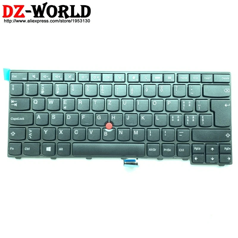 New Original CH SWS Switzerland Keyboard for Lenovo Thinkpad E431 E440 Swiss Teclado 04Y2790 04Y2753
New Original CH SWS Switzerland Keyboard for Lenovo Thinkpad E431 E440 Swiss Teclado 04Y2790 04Y2753