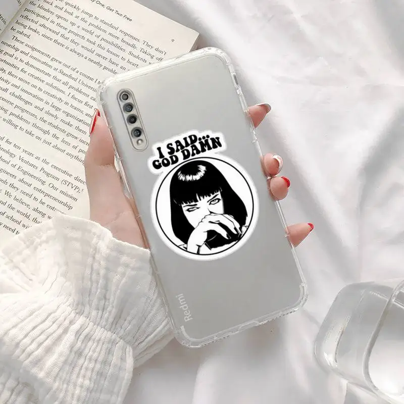 Pulp Fiction Phone Case Transparent For Xiaomi Redmi K30 10T 10X 9 9A 8 8A 7 7A 6 K40 T S PRO 5G
Pulp Fiction Phone Case Transparent For Xiaomi Redmi K30 10T 10X 9 9A 8 8A 7 7A 6 K40 T S PRO 5G