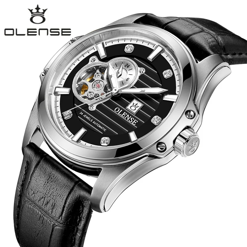 Luxury Mechanical Men Watch Men's Watches Top Brand Business Sapphire Glass Cowhide Strap Automatic Wristwatch Montre Homme
Luxury Mechanical Men Watch Men's Watches Top Brand Business Sapphire Glass Cowhide Strap Automatic Wristwatch Montre Homme