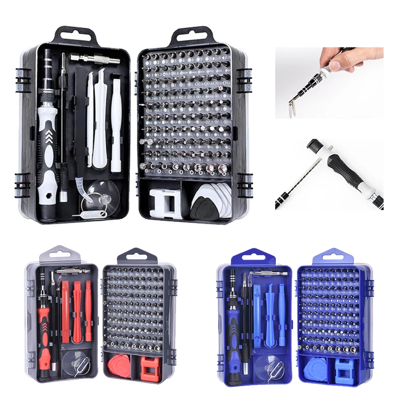 115 In 1 Screwdriver Set Dismountable Precision Screwdriver Multitool Repair Tools
115 In 1 Screwdriver Set Dismountable Precision Screwdriver Multitool Repair Tools