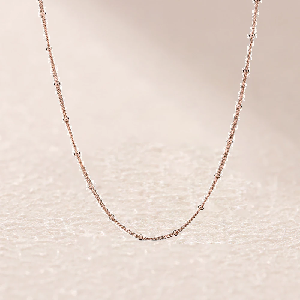 387210 Rose Beaded Necklace Chain
387210 Rose Beaded Necklace Chain