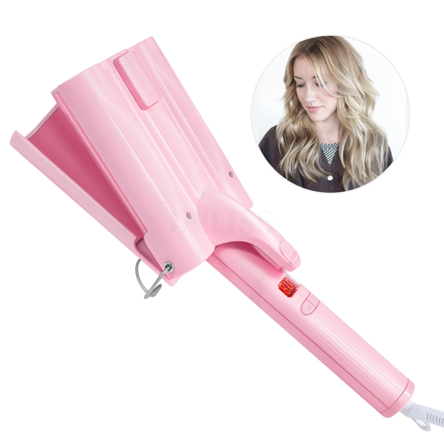 Professional 3 Barrel Hair Curler Iron 2021 Hair Ceramic Curling Coating Wave Fashion Anti-scalding Hairstyle Hair Curler Tool
Professional 3 Barrel Hair Curler Iron 2021 Hair Ceramic Curling Coating Wave Fashion Anti-scalding Hairstyle Hair Curler Tool