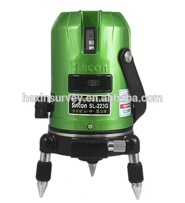 Sincon SL223G 4V1H Cross Auto-leveling 360 Rotary Laser Level
Sincon SL223G 4V1H Cross Auto-leveling 360 Rotary Laser Level