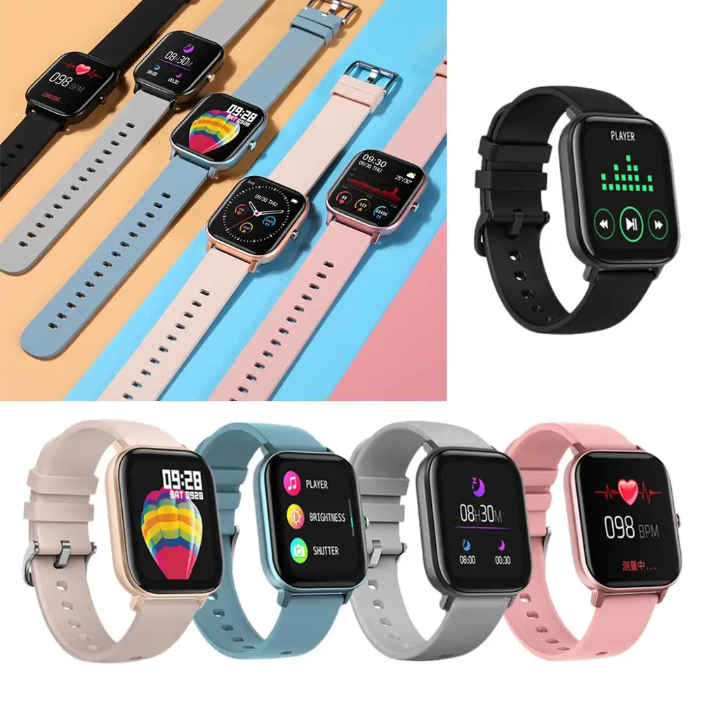 IP67 P8 Smart Watch Wristband Men Women Sport Clock Fitness Heart Rate Monitor Sleep Monitor Smartwatch Tracker for Phone Color
IP67 P8 Smart Watch Wristband Men Women Sport Clock Fitness Heart Rate Monitor Sleep Monitor Smartwatch Tracker for Phone Color