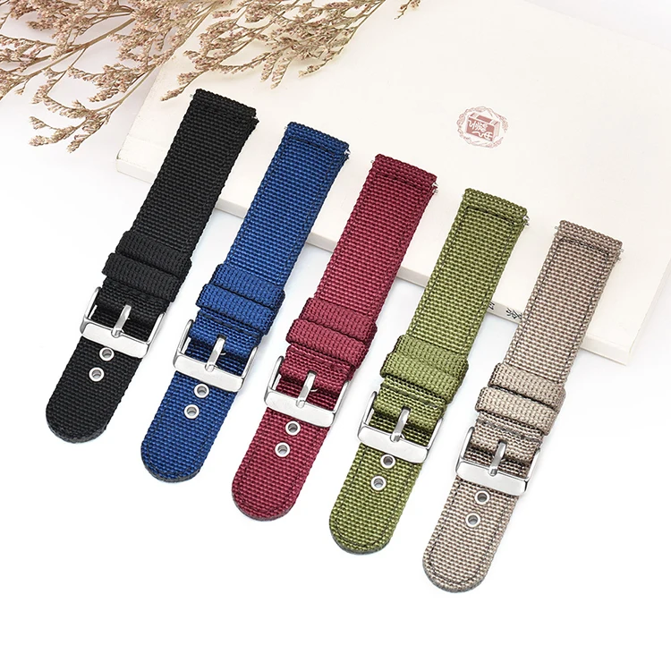 18mm 20mm 22mm 24mm Watchband Canvas Nylon Watch Band for Samsung Galaxy Watch Active2 Strap for Huawei GT 2 46mm Bracelet band
18mm 20mm 22mm 24mm Watchband Canvas Nylon Watch Band for Samsung Galaxy Watch Active2 Strap for Huawei GT 2 46mm Bracelet band