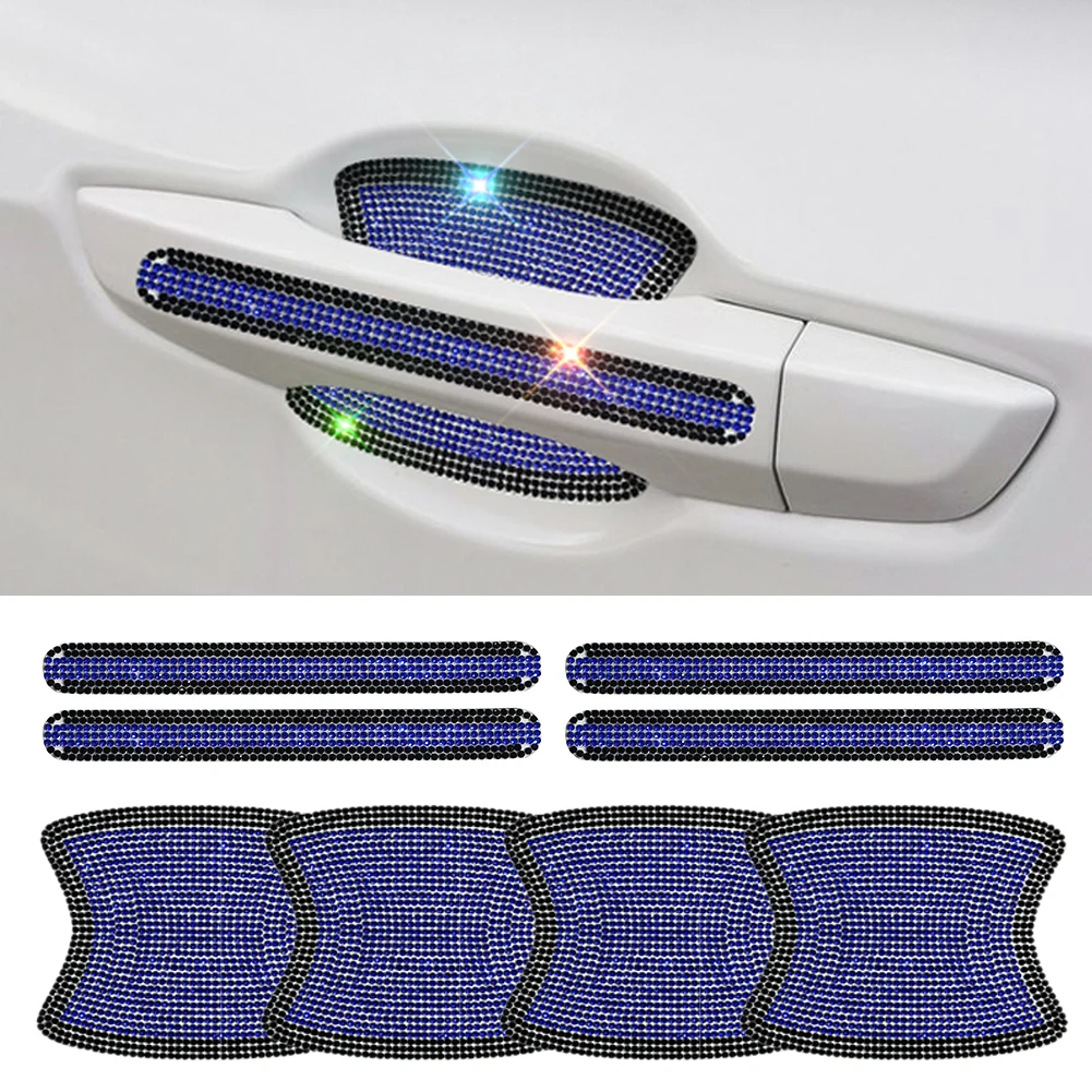 8pcs Universal Auto Car Door Handle Stickers Bling Rhinestones Scratch Protection Car Handle Protective Film Car Accessories
8pcs Universal Auto Car Door Handle Stickers Bling Rhinestones Scratch Protection Car Handle Protective Film Car Accessories