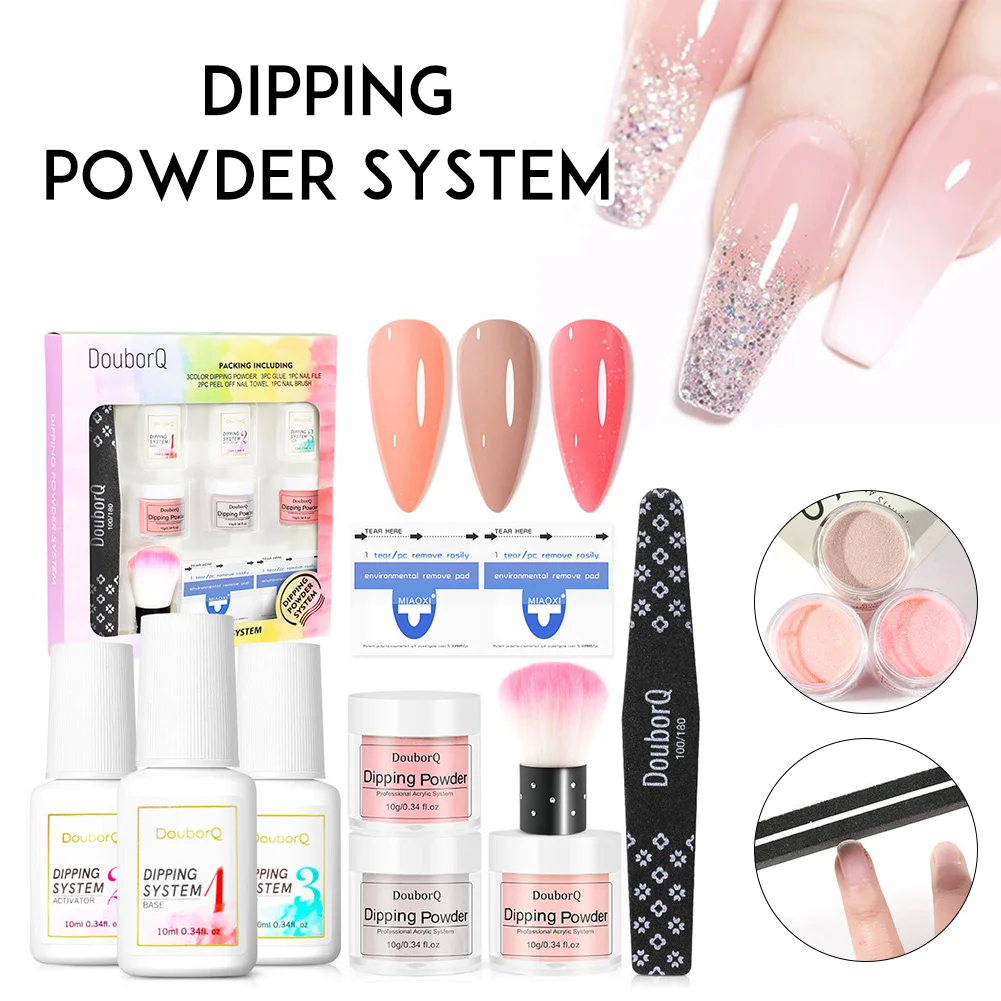 Nail Dip Powder Set French Nail Manicure Tool Base Coat Fast Drying And Activator Nail Art Kit For Beginners Nail Salon Nail Set
Nail Dip Powder Set French Nail Manicure Tool Base Coat Fast Drying And Activator Nail Art Kit For Beginners Nail Salon Nail Set