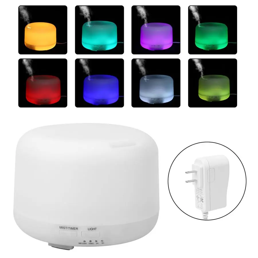 300ML Ultrasonic Air Humidifier With Lights Electric Aroma Diffuser US Plug 100V-240V Fogger Mist humidifier Luchtbevochtiger
300ML Ultrasonic Air Humidifier With Lights Electric Aroma Diffuser US Plug 100V-240V Fogger Mist humidifier Luchtbevochtiger