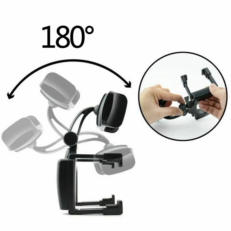 Car Rearview Mirror Phone Holder Mount Phone Holder 360 Degrees For GPS Universal Smartphone Stand For 3-6 inch screen
Car Rearview Mirror Phone Holder Mount Phone Holder 360 Degrees For GPS Universal Smartphone Stand For 3-6 inch screen