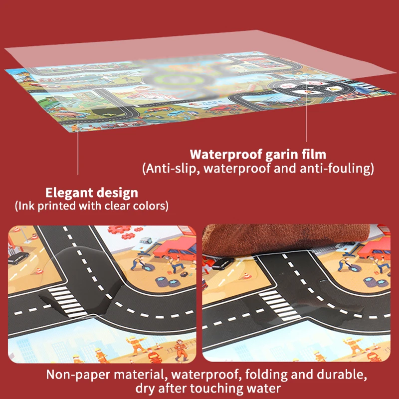 Baby Crawling Mat Children Cartoons Traffic Rug Indoor Toys City Road Carpet Kids Game Kids Baby Playmat Car Track Playmat Gift
Baby Crawling Mat Children Cartoons Traffic Rug Indoor Toys City Road Carpet Kids Game Kids Baby Playmat Car Track Playmat Gift