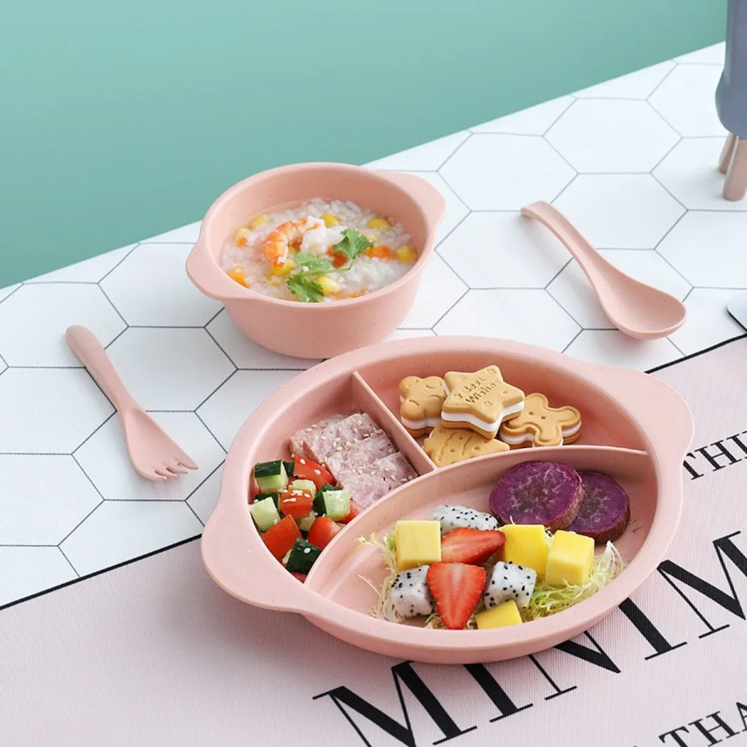 Creative Children's Cartoon Tableware Set Spoon Fork Set Divided Grid Plate Baby Home Dining Plate Food Plate Compartment Tray
Creative Children's Cartoon Tableware Set Spoon Fork Set Divided Grid Plate Baby Home Dining Plate Food Plate Compartment Tray