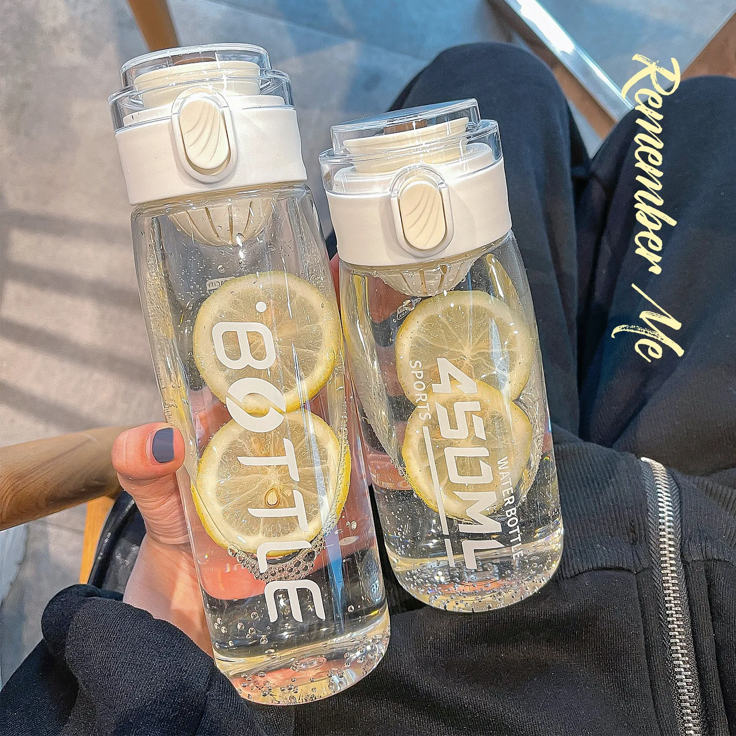 450ml/550ml Sports Water Bottle With Scale Portable Frosted Plastic Teacup With Tea Infuser Students Couple Juice Cup With Rope
450ml/550ml Sports Water Bottle With Scale Portable Frosted Plastic Teacup With Tea Infuser Students Couple Juice Cup With Rope