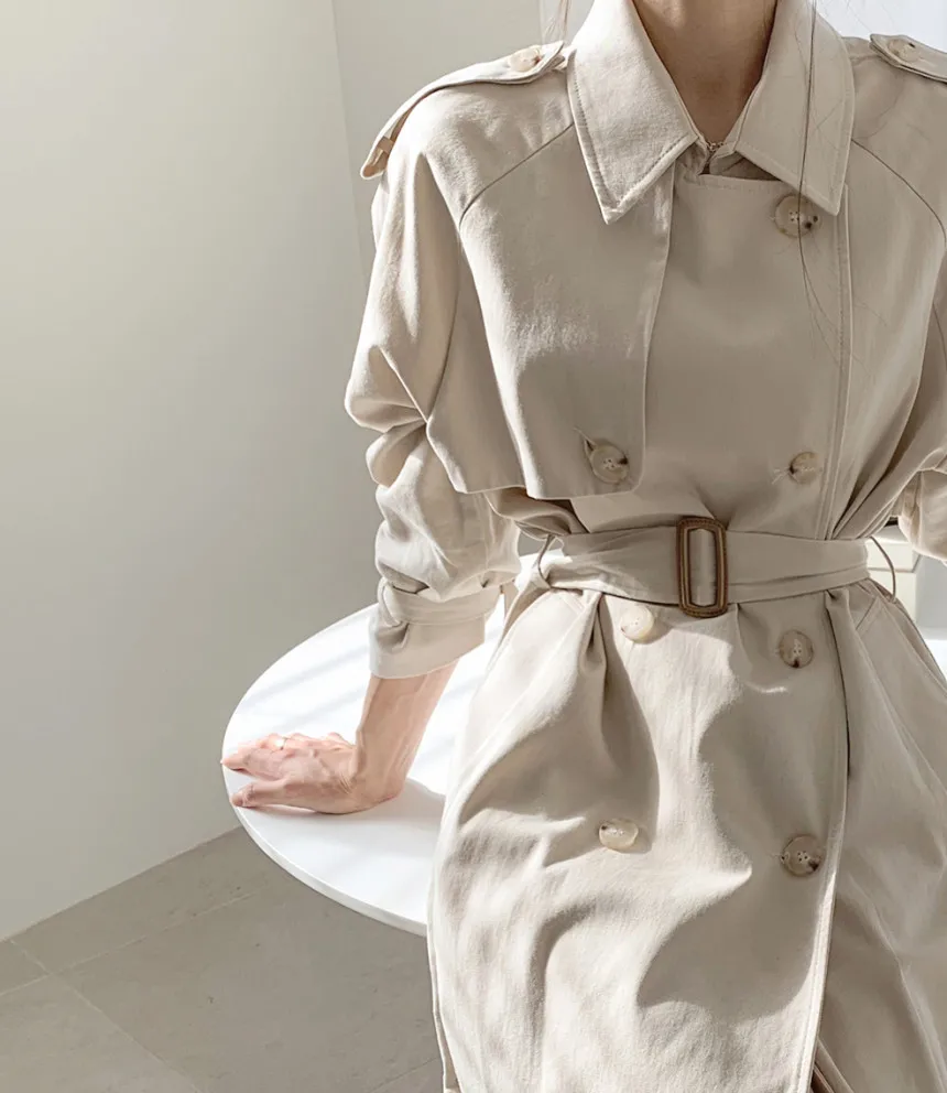 New 2021 Spring Autunm Women's Windbreaker Elegant Buttons Vintage Oversized Lace Up Office Long Trench Tops Women Fashion
New 2021 Spring Autunm Women's Windbreaker Elegant Buttons Vintage Oversized Lace Up Office Long Trench Tops Women Fashion