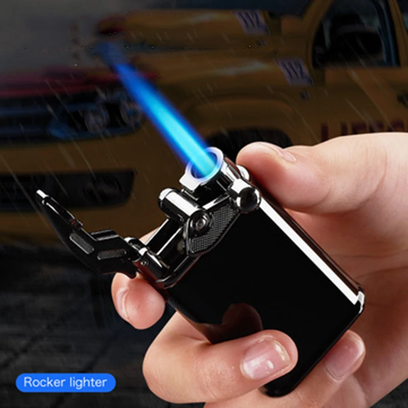 Windproof Turbocharged Interesting Unusual Men's Cigarette Lighter kitchen Camping Survival Smoking Cigarette Lighter
Windproof Turbocharged Interesting Unusual Men's Cigarette Lighter kitchen Camping Survival Smoking Cigarette Lighter