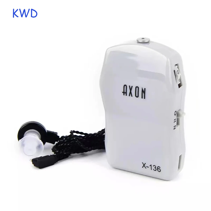 

X-136 Pocket Wired Hearing Aids In The Ear Sound Amplifier Aid Adjustable Volume Control Personal Headphone for Old People