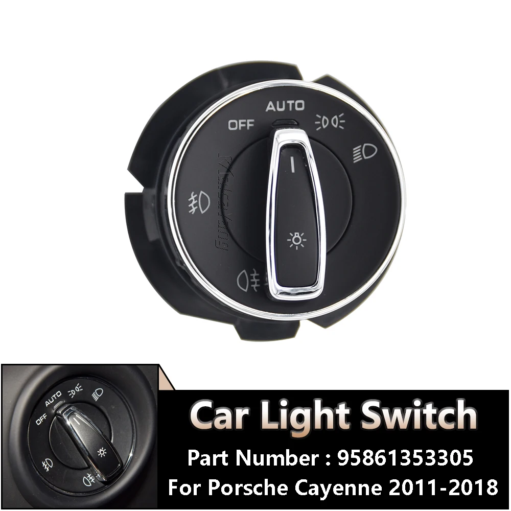 Car Accessories Fog Lamp Headlight Switch 95861353305 For Porsche Cayenne 2011-2018 Macan 2014-2018 7P5941531F
Car Accessories Fog Lamp Headlight Switch 95861353305 For Porsche Cayenne 2011-2018 Macan 2014-2018 7P5941531F
