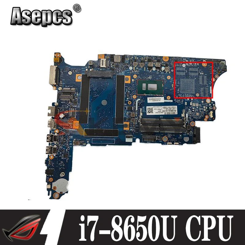 L24853-601 6050A2930001-MB-A01 For HP ProBook 650 G4 HSN-I14C laptop Motherboard L24853-001 with i7-8650U 100% tested ok 
L24853-601 6050A2930001-MB-A01 For HP ProBook 650 G4 HSN-I14C laptop Motherboard L24853-001 with i7-8650U 100% tested ok