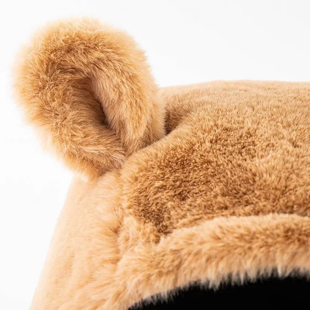 Women Beanies Hats Winter Cute Bear Ears Design Solid Color Windproof Warm Neck Scarf Cap Hat Fashion Female Caps Skullies
Women Beanies Hats Winter Cute Bear Ears Design Solid Color Windproof Warm Neck Scarf Cap Hat Fashion Female Caps Skullies