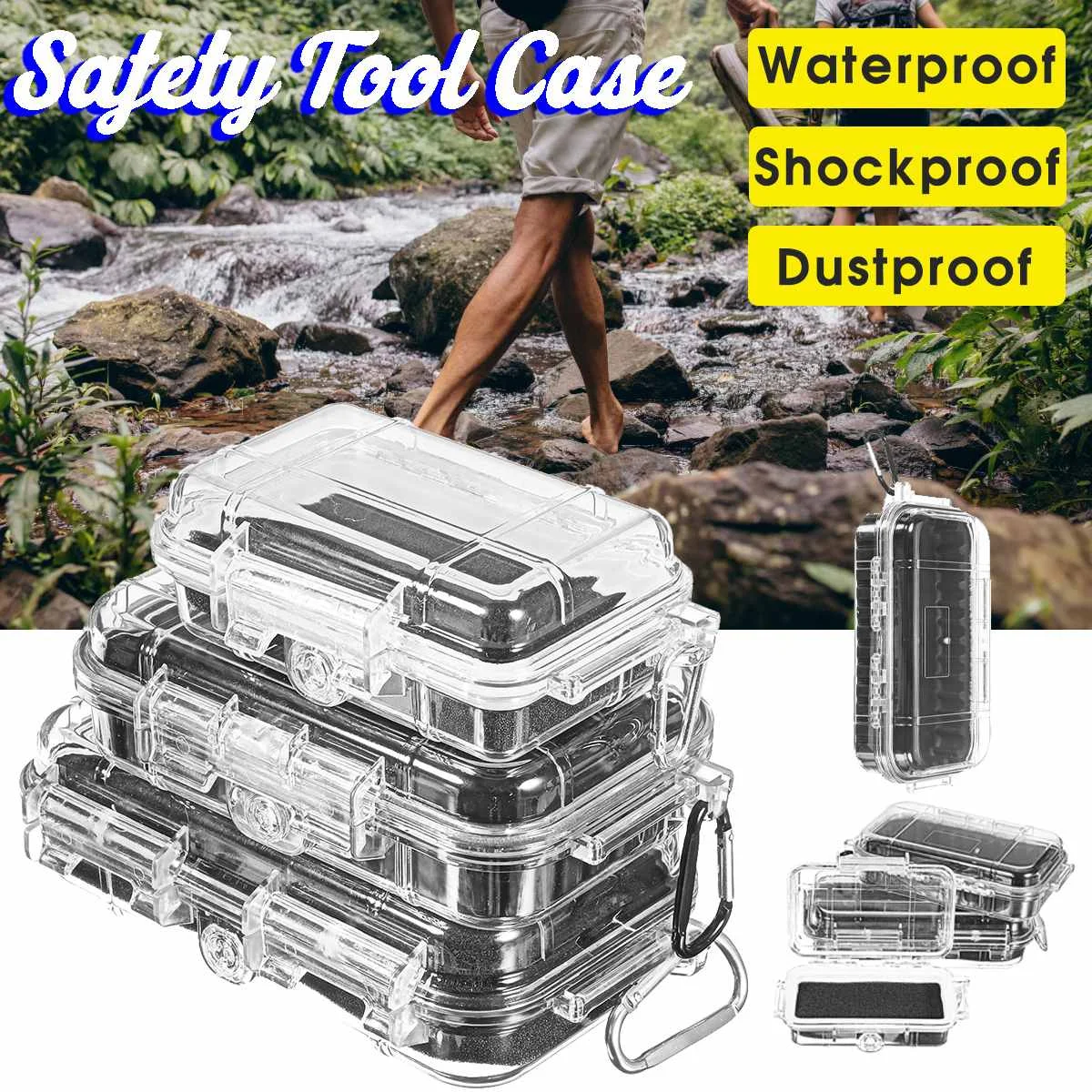Outdoor Waterproof Safety Case Shockproof Sealed ABS Plastic Tool Dry Box Safety Equipment Dry Box Caja De Herramienta
Outdoor Waterproof Safety Case Shockproof Sealed ABS Plastic Tool Dry Box Safety Equipment Dry Box Caja De Herramienta