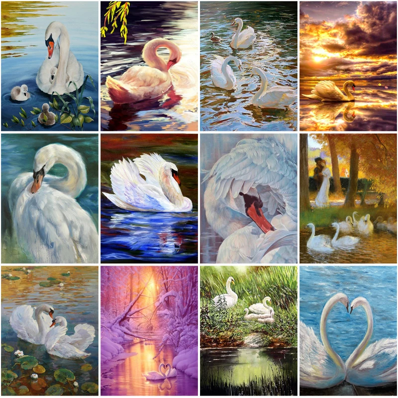 Diy Diamond Painting White Swan Embroidery Wall Sticker Animals Cross Stitch 5D Mosaic Picture Home Decoration Painting
Diy Diamond Painting White Swan Embroidery Wall Sticker Animals Cross Stitch 5D Mosaic Picture Home Decoration Painting