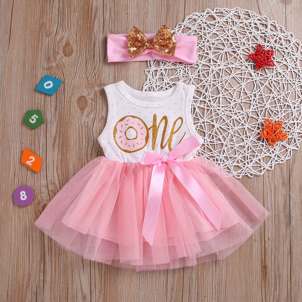 

Newborn Baby Clothes Set Toddler Girls Letter Ribbons Bow TUTU Skirt Dress Hairband Sister Outfits Clothing комплек одежд