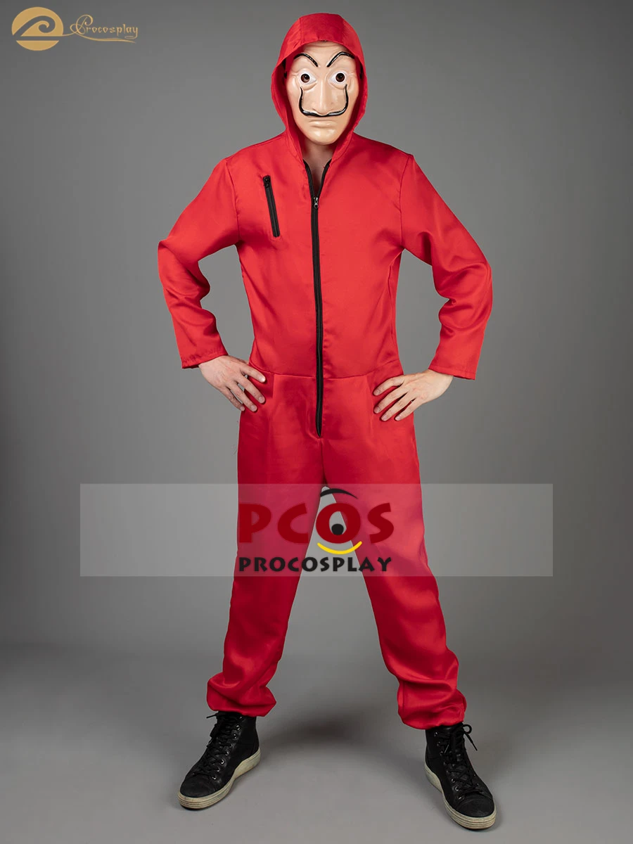 Pro косплей в наличии La casa de papel Dali красный костюм для косплея мужчин mp005159|Костюмы
