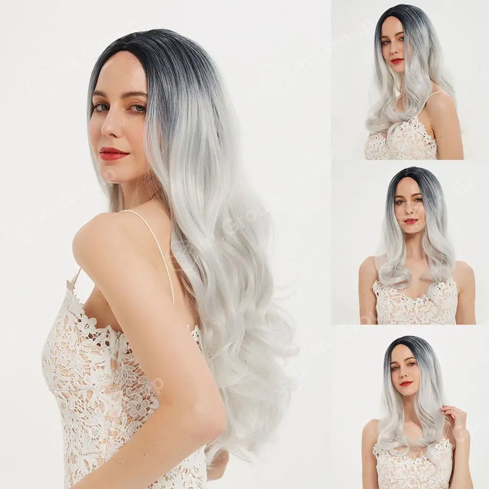AISI BEAUTY Long Wavy Womens Wig Natural Part Side For Women Platinum/Blonde/Black Ombre Wigs Wigs Heat Hair Resistant Synt U0E1
AISI BEAUTY Long Wavy Womens Wig Natural Part Side For Women Platinum/Blonde/Black Ombre Wigs Wigs Heat Hair Resistant Synt U0E1