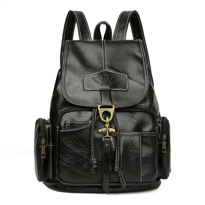 SPS Retro Backpack Unisex Waterproof Anti-Theft Embossing Pleated Vintage Commute Rucksack
SPS Retro Backpack Unisex Waterproof Anti-Theft Embossing Pleated Vintage Commute Rucksack