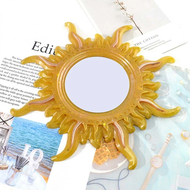 50PE Sun Moon Mirror Epoxy Resin Mold Wall Decoration Mirrors Casting Silicone Mould DIY Crafts Ornaments Making Tool
50PE Sun Moon Mirror Epoxy Resin Mold Wall Decoration Mirrors Casting Silicone Mould DIY Crafts Ornaments Making Tool