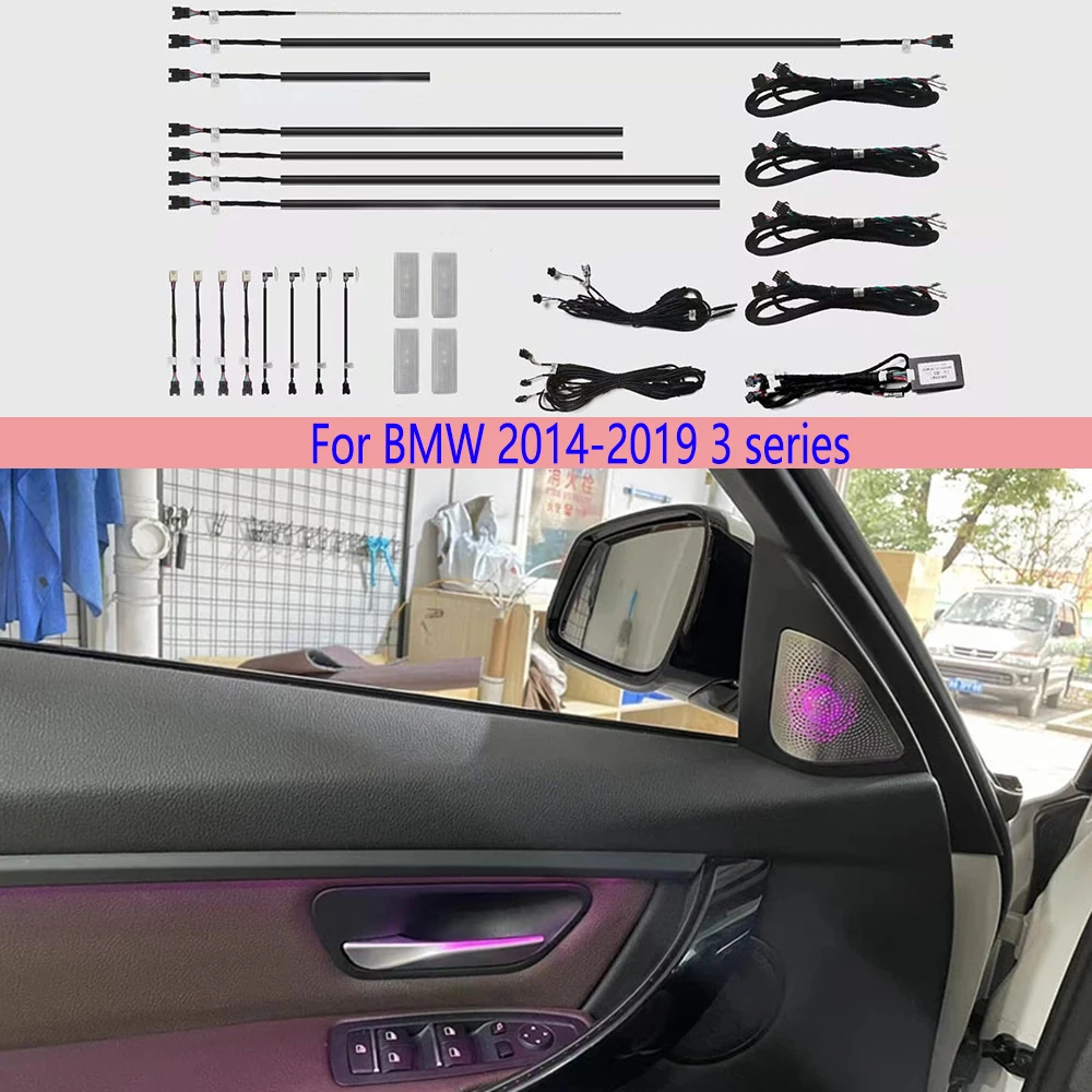 For BMW 2014-2019 3 Ambient Harman Kardon Speaker Interior Door Ambient Light Music Center Horn Audio Luminous Speaker Cover
For BMW 2014-2019 3 Ambient Harman Kardon Speaker Interior Door Ambient Light Music Center Horn Audio Luminous Speaker Cover
