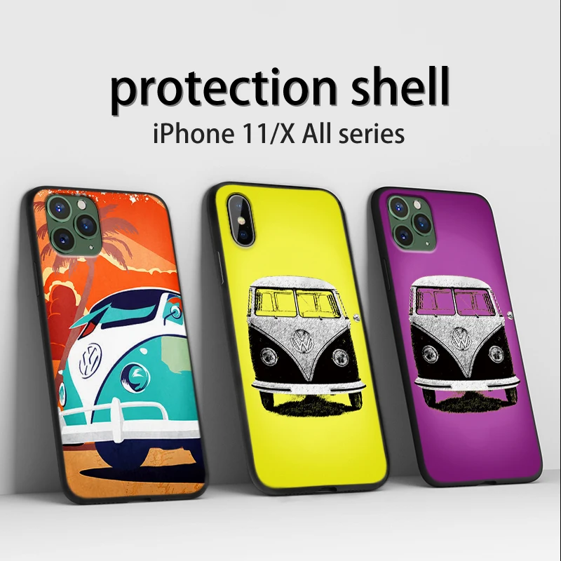 Чехол для телефона iPhone 11 Pro Max XR XS MAX X volkswagen Apple 8 7 6 5S s Plus Мягкий Силиконовый ТПУ