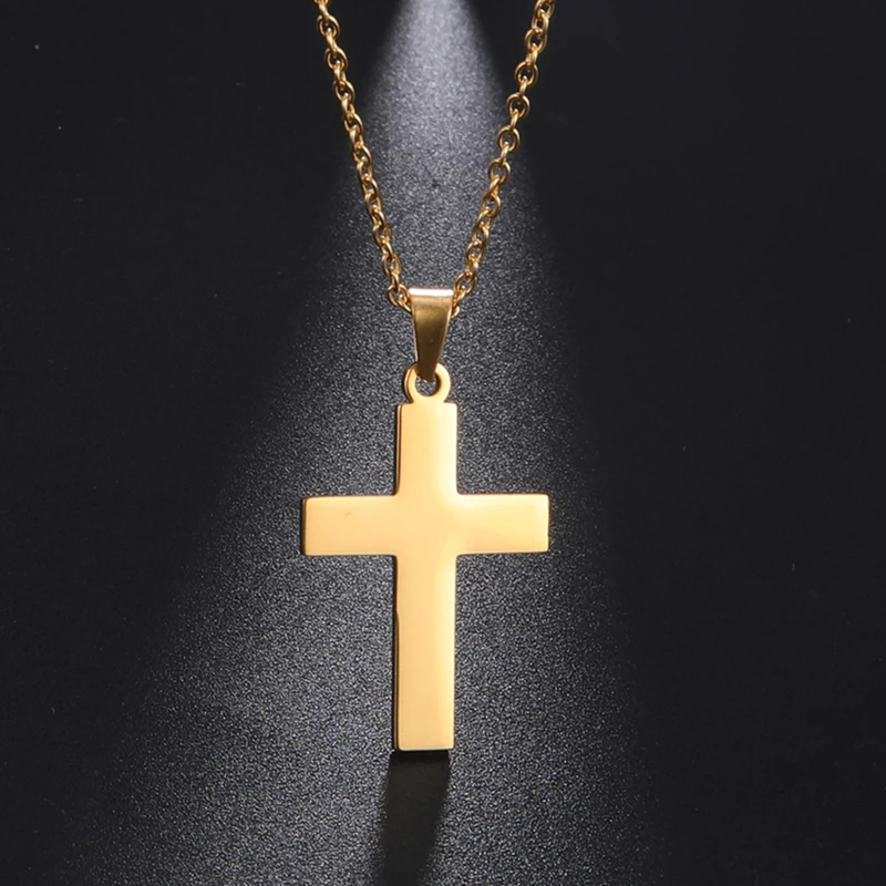 Likgreat Cross Pendant Chain Necklaces for Women Men Stainless Steel Rose Gold Plated Charms Engagement Statement Jewelry Gifts
Likgreat Cross Pendant Chain Necklaces for Women Men Stainless Steel Rose Gold Plated Charms Engagement Statement Jewelry Gifts