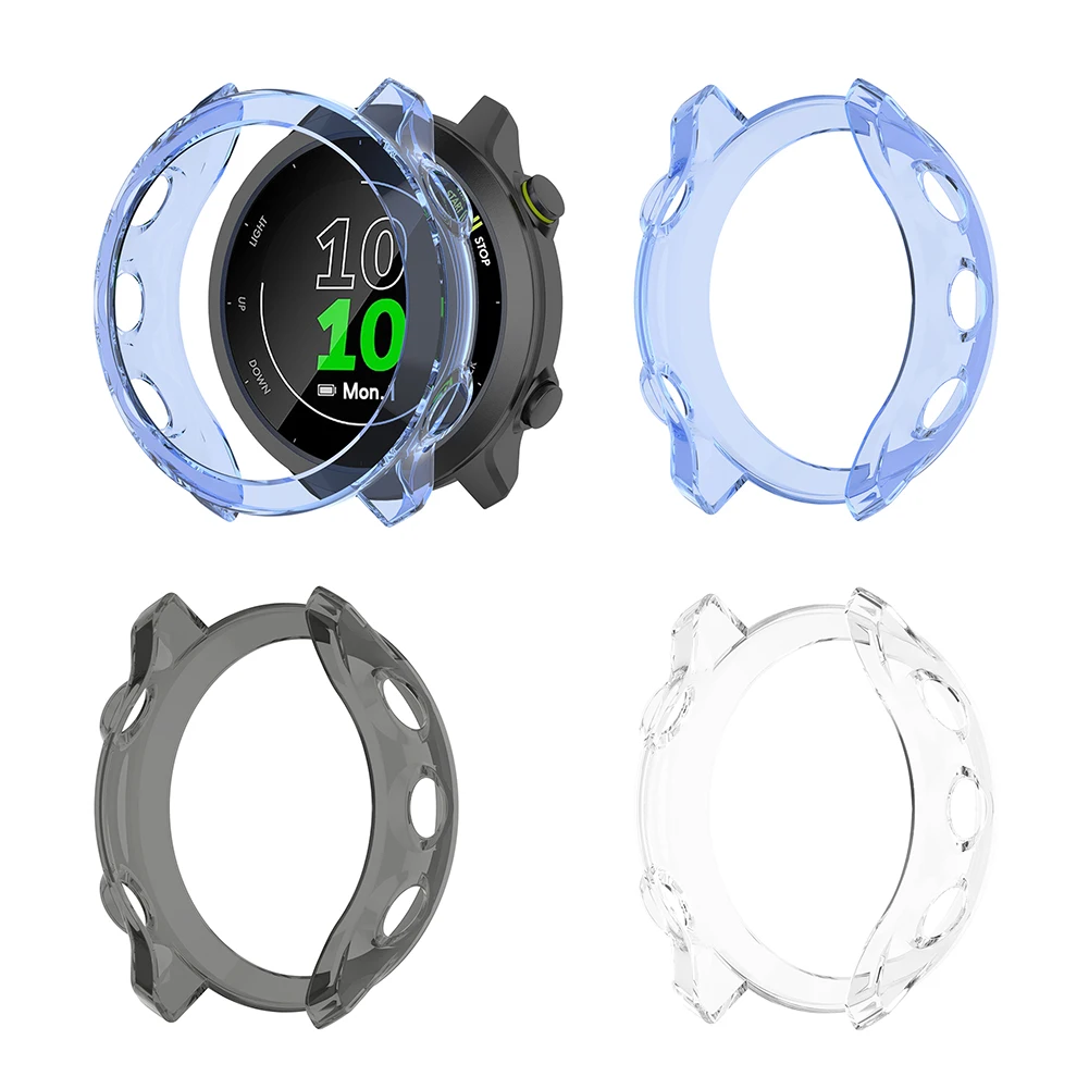 Anti-Scratch Skin Frame Cover TPU Replacement Protectors Shell Bumper Watch for Garmin Forerunner 55/158 Smartwatch
Anti-Scratch Skin Frame Cover TPU Replacement Protectors Shell Bumper Watch for Garmin Forerunner 55/158 Smartwatch