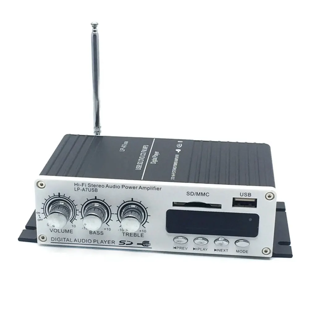 LP A7 USB Lepy цифровой плеер Bluetooth 4 2 версия автомобильный мощный Hi Fi стерео аудио