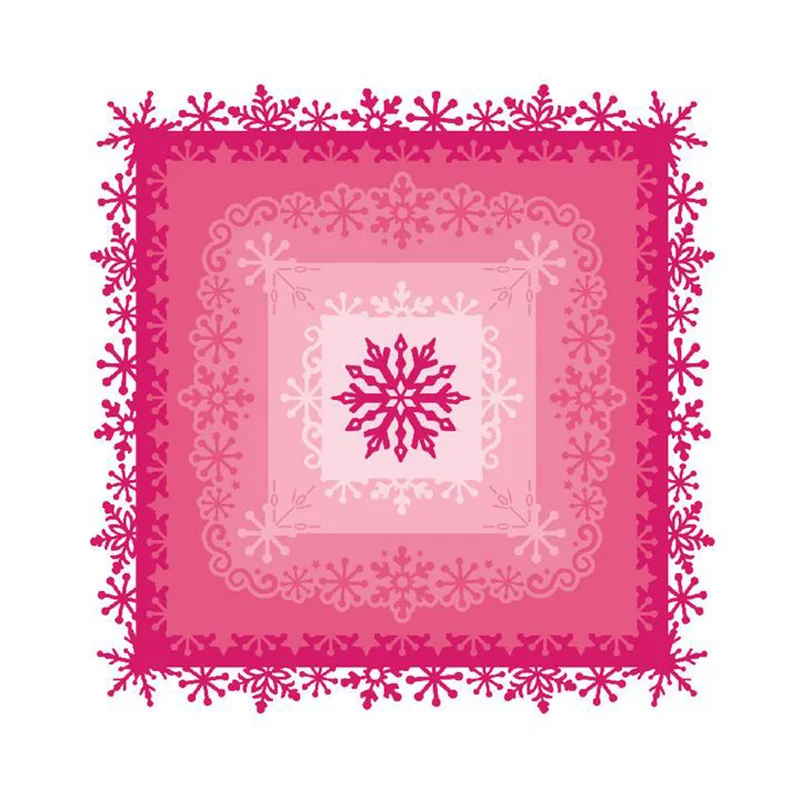 2021 New Snowflake Frames Metal Cutting Dies Scrapbook Diary Decoration Stencil Embossing Template Diy Greeting Card Handmade
2021 New Snowflake Frames Metal Cutting Dies Scrapbook Diary Decoration Stencil Embossing Template Diy Greeting Card Handmade